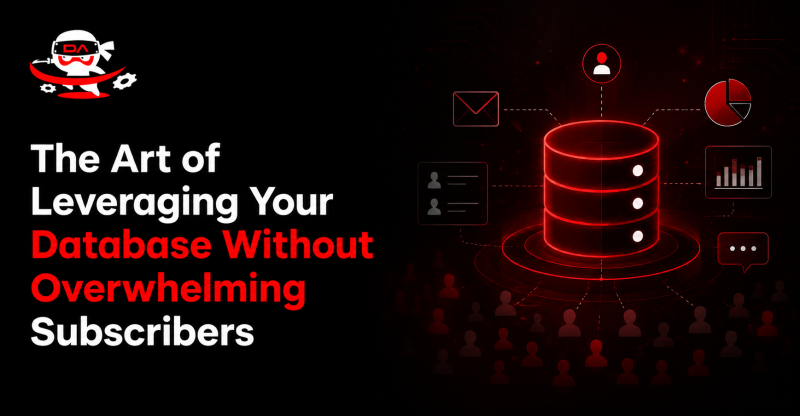 The Art of Leveraging Your Database Without Overwhelming Subscribers
