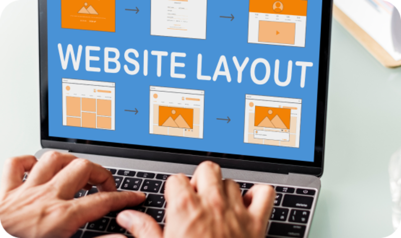 website layout